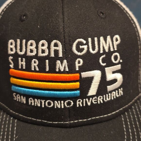 Bubba Gump Shrimp Co Restaurant & Market Hat Cap SAN ANTONIO Riverwalk - Picture 3 of 9